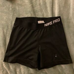 Nike Pro spandex shorts